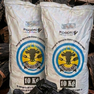 2 sacos de 10 kg – Carbón de Quebracho (Uso Profesional)